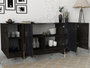 Hanah Home Veyron Negro y Oro